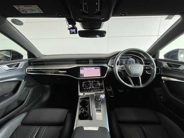 アウディ Ａ７ SB 45TFSIクワトロ Sライン 山形県 2020(令2)年 3.1万km 黒 アシスタンスpkg/パワーアシストpkg/パドルシフト/フルセグTV/アンビエントライト/バーチャルコックピット/360°カメラ/ドライビングpkg/純正ナビ/電動リアゲート/フットオープナー