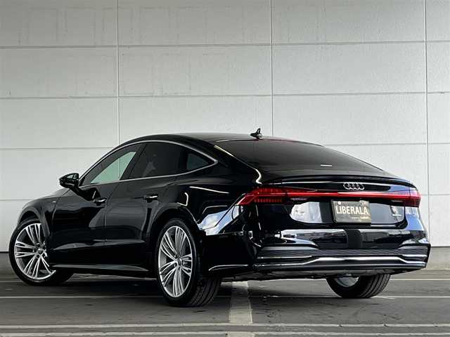 アウディ Ａ７ SB 45TFSIクワトロ Sライン 山形県 2020(令2)年 3.1万km 黒 アシスタンスpkg/パワーアシストpkg/パドルシフト/フルセグTV/アンビエントライト/バーチャルコックピット/360°カメラ/ドライビングpkg/純正ナビ/電動リアゲート/フットオープナー