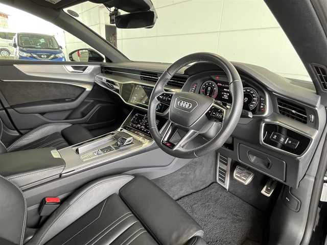 アウディ Ａ７ SB 45TFSIクワトロ Sライン 山形県 2020(令2)年 3.1万km 黒 アシスタンスpkg/パワーアシストpkg/パドルシフト/フルセグTV/アンビエントライト/バーチャルコックピット/360°カメラ/ドライビングpkg/純正ナビ/電動リアゲート/フットオープナー