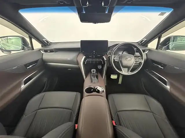 トヨタ ハリアー ハイブリッド Z 道央・札幌 2021(令3)年 3.8万km プレシャスブラックパール ・4WD/・衝突被害軽減ブレーキ/・レーンキープアシスト/・レーダークルーズコントロール/・オートハイビーム/・ブラインドスポットモニター/・純正ディスプレイオーディオ/【ナビ機能有/フルセグ/BT/USB】/・バックカメラ/・パワーバックドア/・ビルトインETC/・オートブレーキホールド/・ミラーヒーター/・ステアリングスイッチ/・デジタルインナーミラー