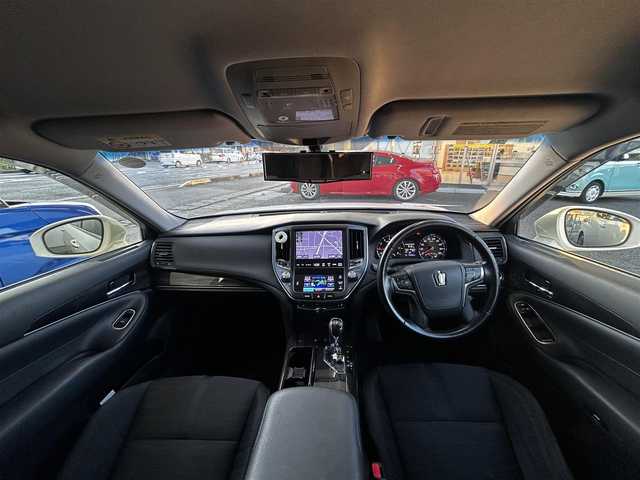 トヨタ クラウン アスリート S 佐賀県 2013(平25)年 12.5万km ホワイトパールクリスタルシャイン 落札予定/ユーザー買取車両/純正MOPナビ/　【CD/DVD/BT/地デジフルセグTV】/純正HID/純正17インチAW/バックカメラ/クルーズコントロール/ビルトインETC/新車時保証書/取扱説明書/スペアキー×1