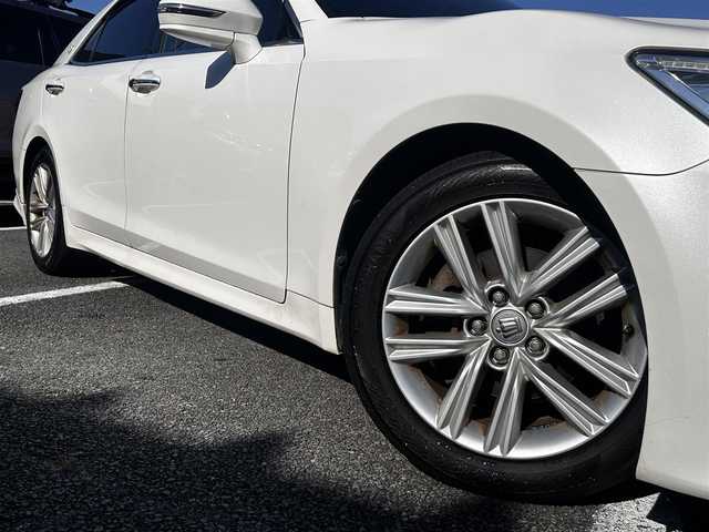 トヨタ クラウン アスリート S 佐賀県 2013(平25)年 12.5万km ホワイトパールクリスタルシャイン 落札予定/ユーザー買取車両/純正MOPナビ/　【CD/DVD/BT/地デジフルセグTV】/純正HID/純正17インチAW/バックカメラ/クルーズコントロール/ビルトインETC/新車時保証書/取扱説明書/スペアキー×1