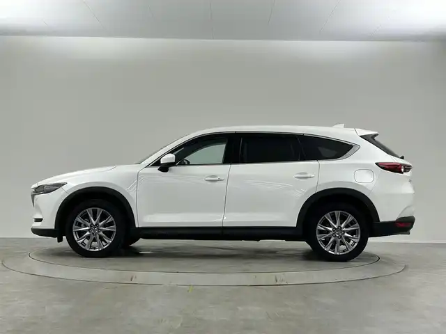 マツダ ＣＸ－８ 25T プロアクティブ 埼玉県 2019(令1)年 5万km スノーフレイクホワイトパールマイカ 純正ナビ　Ｂｌｕｅｔｏｏｔｈ　フルセグＴＶ　バックカメラ　サイドカメラ　シートヒーター　メモリー付パワーシート　前後ドライブレコーダー　ヘッドアップディスプレイ　レーダークルーズコントロール　ＥＴＣ