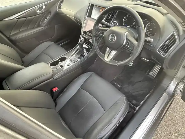 日産 スカイライン ハイブリッド GT タイプSP 新潟県 2020(令2)年 4.8万km ダークメタルグレー 衝突軽減/プロパイロット2.0/全方位カメラ/純正ナビ/(AM/FM/CD/DVD/BT/フルセグ)/ETC2.0/アンビエントLEDライトシステム/追従クルーズコントロール/アイドリングストップ/コーナーセンサー/BSM/本革シート/シートヒーター/パドルシフト/革巻きステアリング/ステアリングスイッチ/AUTOライト/LEDヘッドライト/横滑り防止/プッシュスタート/スマートキー