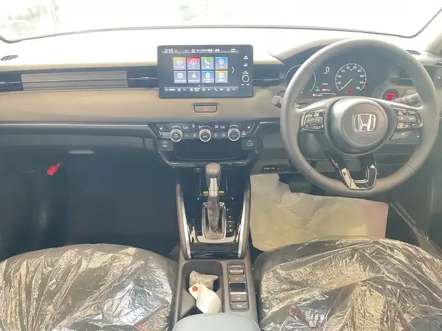 ホンダ ヴェゼル ハイブリッド e:HEV Z 埼玉県 2025(令7)年 0.1千km プラチナホワイトパール 純正オプショングリル/ホンダセンシング /純正メモリナビ/　　BT/フルセグ/Apple Carplay /バックカメラ /パワーバックドア /レーダークルーズコントロール /LED /ハーフレザーシート /シートヒーター /純正18インチアルミ /ステアリングヒーター /純正ETC2.0