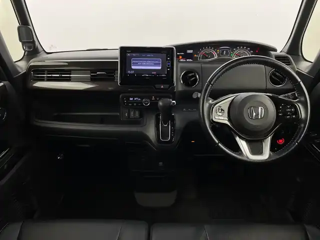 ホンダ Ｎ ＢＯＸ G L ターボ ホンダセンシング 新潟県 2018(平30)年 5万km クリスタルブラックパール 純正メモリナビ　/バックモニター　/ＥＴＣ　/両側パワースライドドア　/ハーフレザーシート　/フルセグＴＶ　/Ｂｌｕｅｔｏｏｔｈ接続　/パドルシフト　/衝突被害軽減ブレーキ