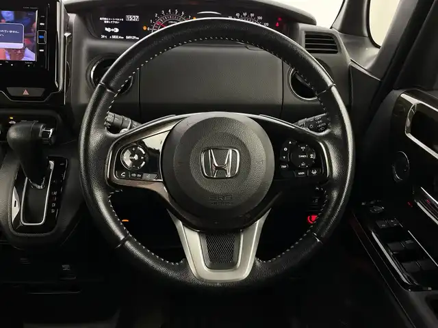 ホンダ Ｎ ＢＯＸ G L ターボ ホンダセンシング 新潟県 2018(平30)年 5万km クリスタルブラックパール 純正メモリナビ　/バックモニター　/ＥＴＣ　/両側パワースライドドア　/ハーフレザーシート　/フルセグＴＶ　/Ｂｌｕｅｔｏｏｔｈ接続　/パドルシフト　/衝突被害軽減ブレーキ