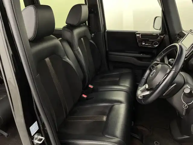 ホンダ Ｎ ＢＯＸ G L ターボ ホンダセンシング 新潟県 2018(平30)年 5万km クリスタルブラックパール 純正メモリナビ　/バックモニター　/ＥＴＣ　/両側パワースライドドア　/ハーフレザーシート　/フルセグＴＶ　/Ｂｌｕｅｔｏｏｔｈ接続　/パドルシフト　/衝突被害軽減ブレーキ