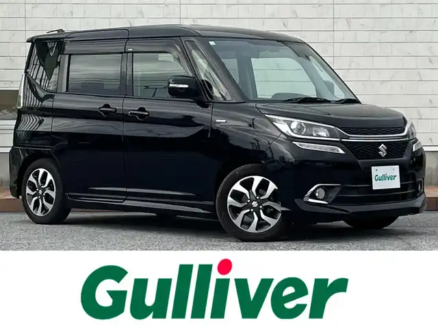 スズキ ソリオ バンディット HV MV Dカメラ ブレーキS 滋賀県 2016(平28)年 4.8万km スーパーブラックパール 両側パワースライドドア/社外8インチナビ【MOV-X802L】/(AM/FM/フルセグ/CD/DVD/Bluetooth/USB)/バックカメラ/ブレーキアシスト/プリクラッシュブレーキアシスト/ヒルスタート（坂道発進）アシスト/VDC（ビークルダイナミクスコントロール）/レーンキープアシスト/ASCD（オートスピードコントロール装置）/ABS（アンチロックブレーキシステム）/盗難防止アラーム/D席シートヒーター/電動格納ミラー/アイドリングストップ/ステアリングスイッチ/オートライト/LEDヘッドライト/フロントフォグ/プッシュスタート/スマートキー/純正フロアマット/純正ドアバイザー