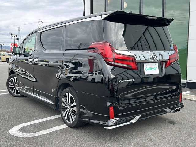 トヨタ アルファード S Cパッケージ 岐阜県 2019(令1)年 7.6万km ブラック 登録時走行距離75382km/アルパイン11型ナビ/フルセグテレビ/ETC/バック、サイドカメラ/ツインルーフ/後席フリップダウンモニター/モデリスタフルエアロ/レザーシート/シートヒーター/ステアリングヒーター/パワーシート/デジタルインナーミラー/クルーズコントロール/ドライブレコーダー/USB接続/HDMI接続/Bluetooth接続/オットマン/電動リアゲート/両側パワースライドドア/ステアリングヒーター/LEDヘッドライト/レーンキープアシスト/オートマチックハイビーム