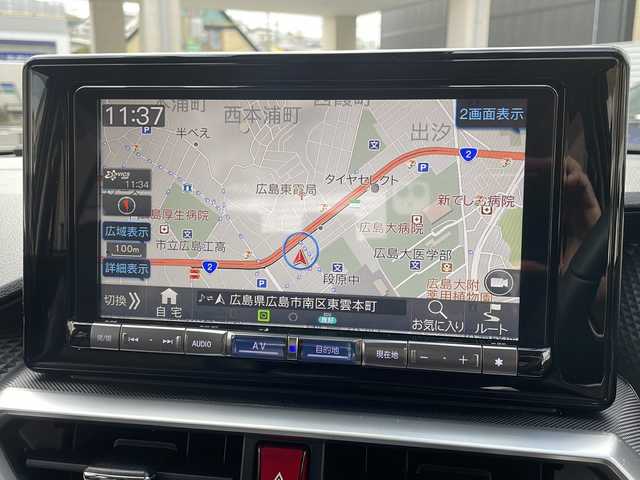 ダイハツ ロッキー プレミアム G HEV 広島県 2024(令6)年 0.6万km シャイニングホワイトパール /登録時走行距離/　　　　　　　5434キロ/ワンオーナー/社外ナビ/バックカメラ/地デジ/エアロ/シートヒーター/クルーズコントロール/スペアキー×１/ビルトインETC/新車時整備手帳/　　【保証書】/取扱説明書/