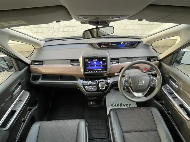 ホンダ フリード ハイブリット クロスター 福岡県 2022(令4)年 1.7万km クリスタルブラックパール 純正9型SDナビ(フルセグTV/CD/DVD/BT)/バックカメラ/コーナーセンサー/ホンダセンシング/ドラレコ/両側電動/クルコン/ETC/シートヒーター/USB/純正フロアマット/純正LED/純正アルミホイール/プッシュスタート/スマートキー