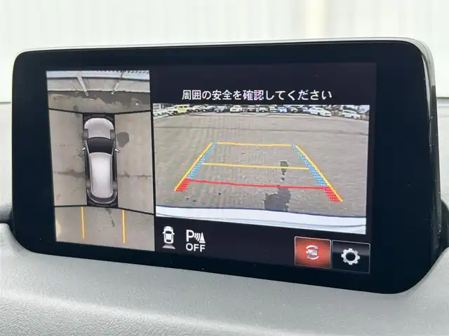 マツダ ＣＸ－５ XD Lパッケージ 愛媛県 2020(令2)年 5.8万km スノーフレイクホワイトパールマイカ 純正メモリーナビ/全周囲カメラ/Bluetooth/フルセグTV/衝突軽減ブレーキシステム/レーンキープアシスト/レーダークルーズコントロール/前後ドライブレコーダー/ETC/パワーバックドア/HUD/BSM/レザーシート/シートヒーター/ハンドルヒーター/オートライト/LEDヘッドライト/スマートキー/プッシュスタート