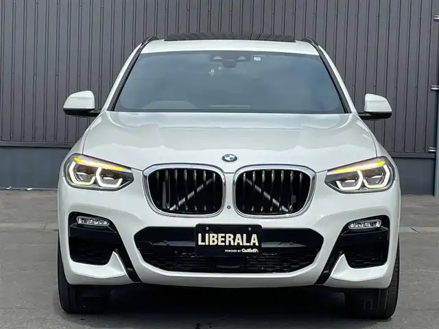 ＢＭＷ Ｘ３ xDrive20d Mスポーツ 青森県 2017(平29)年 5.1万km アルピンホワイトⅢ /4WD/パノラマサンルーフ/黒革シート/ハイラインＰＫＧ　/イノベーションＰ　/ｈａｒｍａｎｋａｒｄサウンド　/ＡＣＣ　　/HUD/全席シートヒーター　/D席メモリー付き//　前席パワーシート /純正HDDナビ　/　(フルセグＴＶ/DVD/Bt/USB//　Screen Mirroring)　/３６０°ドライビングアシストプラス　/パーキングアシストプラス　/衝突軽減ブレーキ/置くだけ充電/オートワイパー/オートマチックハイビーム/LEDライト/前後フォグランプ/パワーバックドア/ウインカーミラー /電動格納ミラー/W/サイド/カーテンエアバッグ/ABS/スマートキー・インテリキー/保証書/取説