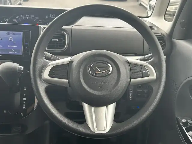 ダイハツ タント カスタム X SA Ⅲ 静岡県 2019(平31)年 3.5万km ブラックマイカメタリック 社外メモリナビ/（AM/FM/CD/DVD/BT)/片側パワースライドドア /ETC/スマートキー/プッシュスタート/スマートアシスト３/・衝突被害軽減ブレーキ/・横滑り防止装置/オートライト/オートマチックハイビーム/スペアキー/純正フロアマット/ドアバイザー/純正１４インチアルミホイール/保証書/取り扱い説明書