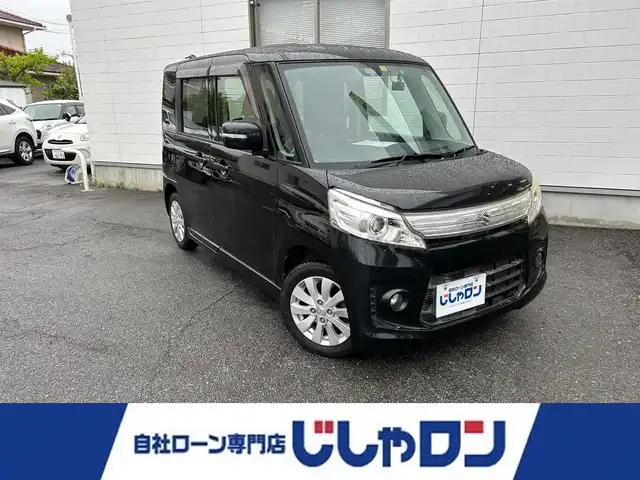 スズキ スペーシア カスタム XS 三重県 2014(平26)年 5.4万km ブルーイッシュブラックパール3 (株)IDOMが運営する【じしゃロン四日市店】の自社ローン専用車両になります。こちらは現金またはオートローンご利用時の価格です。自社ローンご希望の方は別途その旨お申付け下さい