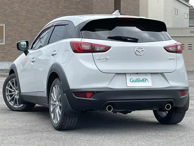 マツダ ＣＸ－３ XD ツーリング 道央・札幌 2015(平27)年 9.2万km セラミックM ４WD/純正メーカーナビ/CD/DVD/BT/フルセグ/スマートシティブレーキサポート/トランクションコントロールシステム/クルーズコントロール/ブラインドスポットモニター/バックカメラ/アイドリングストップ/前席シートヒーター/ハーフレザーシート/革巻きステアリング/ステアリングリモコン/パドルシフト/MTモード付AT/プッシュスタート/スマートキー/LEDヘッドライト/オートライト/フォグランプ/電動格納ミラー/ウィンカーミラー/純正フロアマット/ドアバイザー/スペアキー/純正AW付夏タイヤ積込/215/50/R18/2022年/山6mm