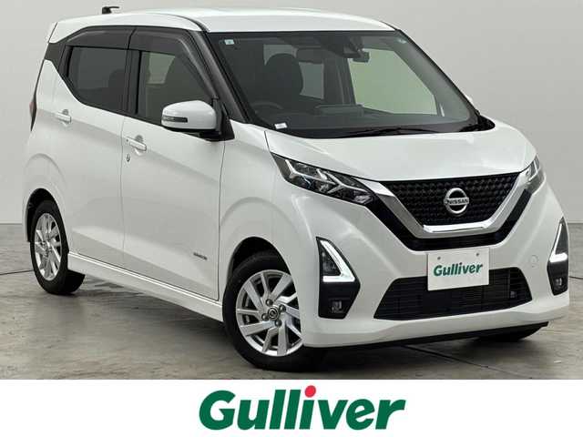 日産 デイズ HWS X プロパイロットED 福岡県 2021(令3)年 2.6万km ホワイトパール 純正９型ナビ　/全方位カメラ　/エマージェンシーブレーキ　/レーンキープ　/コーナーセンサー　/盗難防止装置　/プロパイロット　/アイドリングストップ　/オートライト　/ＬＥＤ　/ＥＴＣ　/前後ドラレコ　/純正アルミホイール