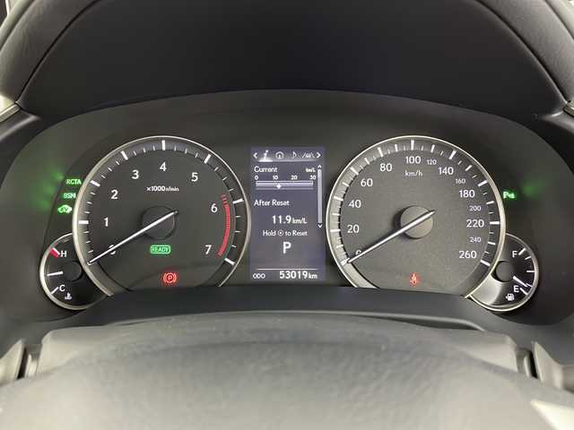 レクサス ＲＸ 450h バージョンL 新潟県 2018(平30)年 5.4万km グラファイトブラックガラスフレーク 純正ナビ/フルセグTV/Bluetooth/CD/DVD/USB/AUX/アラウンドビューモニター/ETC/前席パワーシート/ステアリングヒーター/前席シートヒーター/ヘッドアップディスプレイ/置くだけ充電/レクサスセーフティープラス/インテリジェントクリアランスソナー/BSM/クルーズコントロール/サンルーフ/保証書