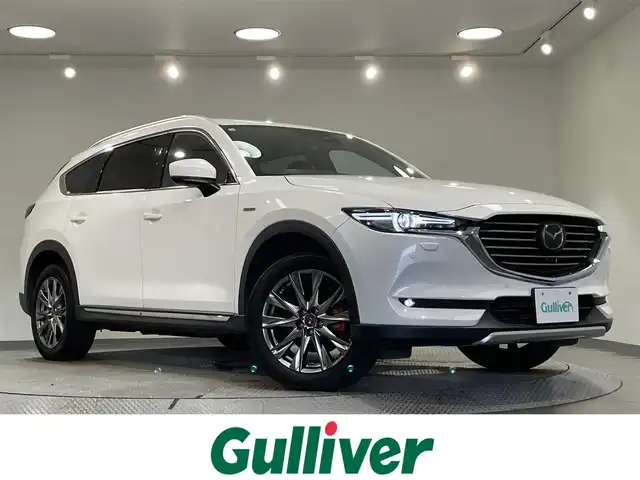 マツダ ＣＸ－８ XD 100周年特別記念車 愛知県 2020(令2)年 3.9万km スノーフレイクホワイトパールマイカ マツダコネクト８インチナビ/（Bluetooth/フルセグTV/CD・DVD再生/USB/AUX)　/ｉ－ＡＣＴＩＶＳＥＮＳＥ/　　-スマート・ブレーキ・サポート（SBS）/　　-マツダ・レーダー・クルーズ・コントロール（MRCC）/　　-レーンキープ・アシスト・システム（LAS）/　　-ドライバー・アテンション・アラート（DAA）/　　-交通標識認識システム（TSR）/電動ガラスサンルーフ　/３６０°ビューモニター/赤レザーシート　/レーダークルーズコントロール　/シートベンチレーション/シートヒーター　/ステアリングヒーター/ＥＴＣ２．０　/電動バックドア　/前席パワーシート/ブラインド・スポット・モニタリング（BSM）/ヘッドアップディスプレイ/コーナーセンサー/ドライブレコーダー/LEDヘッドライト/LEDフォグランプ/100周年使用フロアマット