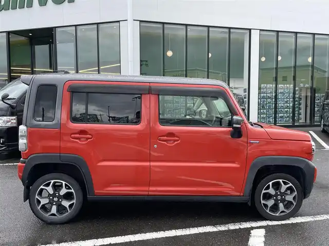 スズキ ハスラー HYBRID X ターボ 長崎県 2020(令2)年 4.8万km バーミリオンオレンジ/ガンメタリック2トーン 全方位カメラ/純正メーカーナビ/スズキセーフティーサポート/前席シートヒーター/ETC/レーダークルーズコントロール/レーンキープアシスト/ステアスイッチ/パドルシフト/レーダークルーズコントロール/クリアランスソナー/アイドリングストップ/オートライト/LEDヘッドライト/スマートキー/新車保証書/取扱説明書