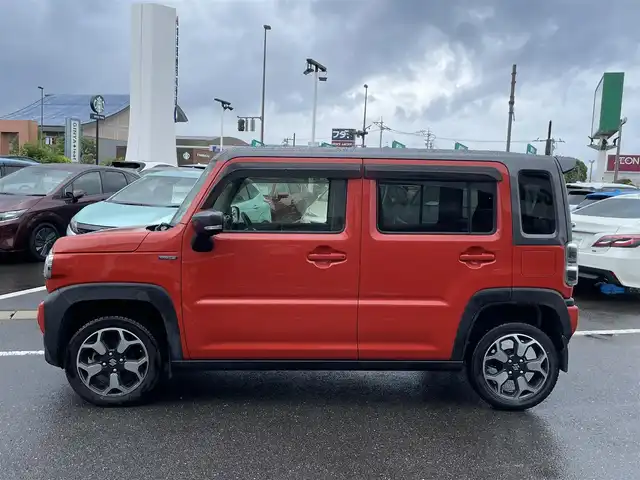 スズキ ハスラー HYBRID X ターボ 長崎県 2020(令2)年 4.8万km バーミリオンオレンジ/ガンメタリック2トーン 全方位カメラ/純正メーカーナビ/スズキセーフティーサポート/前席シートヒーター/ETC/レーダークルーズコントロール/レーンキープアシスト/ステアスイッチ/パドルシフト/レーダークルーズコントロール/クリアランスソナー/アイドリングストップ/オートライト/LEDヘッドライト/スマートキー/新車保証書/取扱説明書