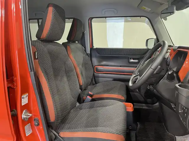 スズキ ハスラー HYBRID X ターボ 愛知県 2020(令2)年 4.8万km バーミリオンオレンジ/ガンメタリック2トーン 純正９インチナビ/全方位モニター/衝突軽減ブレーキ/レーダークルーズコントロール/クリアランスソナー/車線逸脱警報/シートヒーター/パドルシフト/ビルトインＥＴＣ/アクセサリーソケット/オートライトフォグランプ/ＬＥＤヘッドライト/アイドリングストップ/ISOFIX/純正１５インチアルミホイール