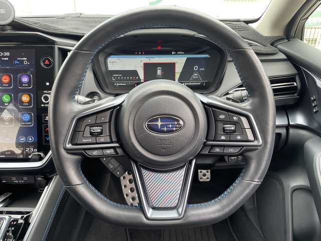 スバル レヴォーグ 1．8GT－H EX 三重県 2022(令4)年 1.3万km クリスタルホワイトP 登録時12294km/禁煙車/メーカーオプションナビ/・フルセグ・Bluetooth・Applecarplay・AndoroidAuto/・USB・AUX・AM/FM/アイサイト/・プリクラッシュブレーキ・レーダークルーズコントロール/・エマージェンシーレーンキープアシスト/・車線逸脱防止機能・先行車発進お知らせ機能/・スバルリヤビークルディテクション/・ステアリング連動ヘッドランプ/・後退時ブレーキアシスト/前方ドラレコ/バックカメラ/サイドカメラ/パドルシフト/簡易MTモード付ATシフト/アイドリングストップ/電動パーキングブレーキ/オートビークルホールド/ビルドインETC/スマートキー/プッシュスタート/スペアキー