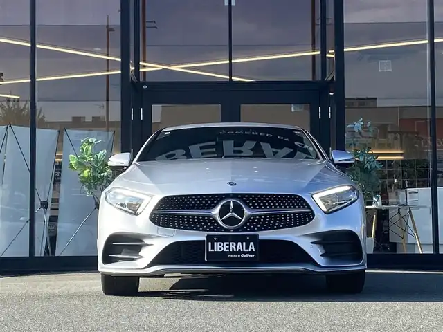 メルセデス・ベンツ ＣＬＳ２２０ｄ スポーツ エクスクルーシブPKG 福岡県 2018(平30)年 4.2万km シルバー ・ヘッドアップディスプレイ/・置くだけ充電/・全席シートヒーター/・全方位カメラ/・レーダーセーフティパッケージ/・AppleCarPlay/AndroidAuto/・ETC/・フルセグTV/・サンルーフ/・エアシート前席/・ドラレコ前後付