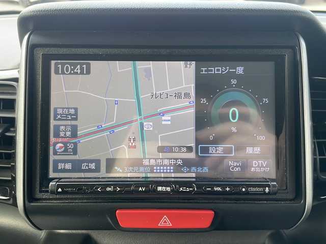 ホンダ Ｎ ＢＯＸ カスタム ターボ SSパッケージ 福島県 2015(平27)年 7.8万km スマートブラック ４WD/社外ＳＤナビ/（FM/AM/DVD/SD/USB/Bluetooth）/バックカメラ/フルセグTV/LEDヘッドライト/オートライト/アイドリングストップ/横滑り防止装置/プッシュスタート/スマートキー/フロアマット/ドライブレコーダー/純正15インチAW