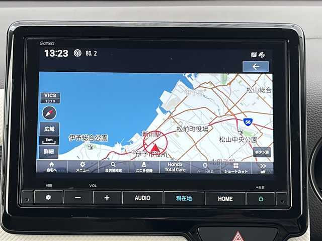 ホンダ Ｎ ＷＧＮ G 愛媛県 2024(令6)年 0.4万km クリスタルブラックパール 純正SDナビ/クルーズコントロール追従有/純正ドライブレコーダー/純正フロアマット/Bluetooth/ワンセグ/ETC/スマートキー/アイドリングストップ/コーナーセンサー前後/レーンキープアシスト/横滑り防止/オートライト/プッシュスタート/パワーステアリング/パワーウインドウ