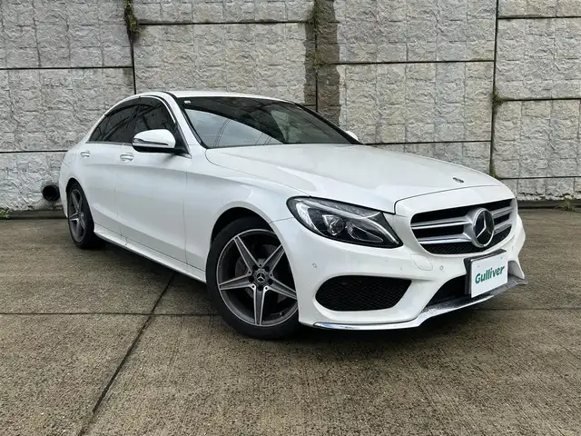 メルセデス・ベンツ Ｃ１８０ ローレウスエディション 長崎県 2018(平30)年 3.7万km ダイヤモンドホワイト 純正HDDナビ/（CD/BT/フルセグ）/バックカメラ/衝突軽減ブレーキ/レーンアシスト/ブラインドスポットモニター/コーナーセンサー/クルーズコントロール/ETC/パワーシート/シートヒーター/ドライブレコーダー/純正18インチAW