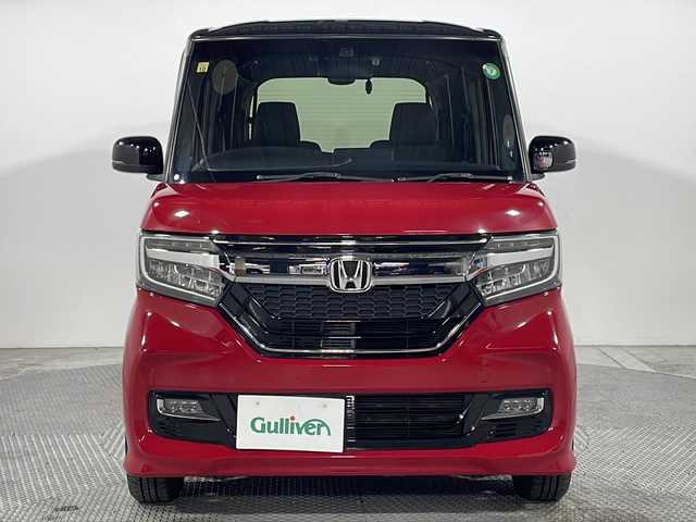 ホンダ Ｎ ＢＯＸ G L ホンダセンシング 広島県 2020(令2)年 5万km ミラノレッド 純正８型ナビ　/両側パワースライドドア　/シートヒーター　/レーダークルーズコントロール　/バックカメラ　/フルセグ　/オートハイビーム　/レーンキープアシスト　/コーナーセンサー/ドライブレコーダー　/ETC/純正14インチアルミホイール（155/65/R14）/エアバック（運転席/助手席/サイド）