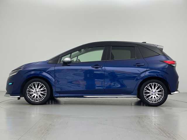 日産 ノート オーテック 愛知県 2021(令3)年 3.3万km オーロラフレアブルーパール /スーパーブラック 2トーン 純正ナビ/・Bluetooth/・フルセグテレビ/・USB/HDMI/全方位モニター/ワイヤレス充電/デジタルインナーミラー/ブラインドスポットモニター/衝突軽減ブレーキ/レーンキープアシスト/オートマチックハイビーム/前後コーナーセンサー/前方ドライブレコーダー/ＬＥＤヘッドライト