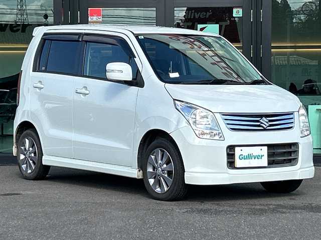 スズキ ワゴンＲ LTD 鹿児島県 2011(平23)年 8.1万km パールホワイト 純正オーディオユニット/　　CD/AUX/バックカメラ/オートライト/純正14インチアルミホイール/衝突安全ボディ/シートアンダーボックス/スマートキー