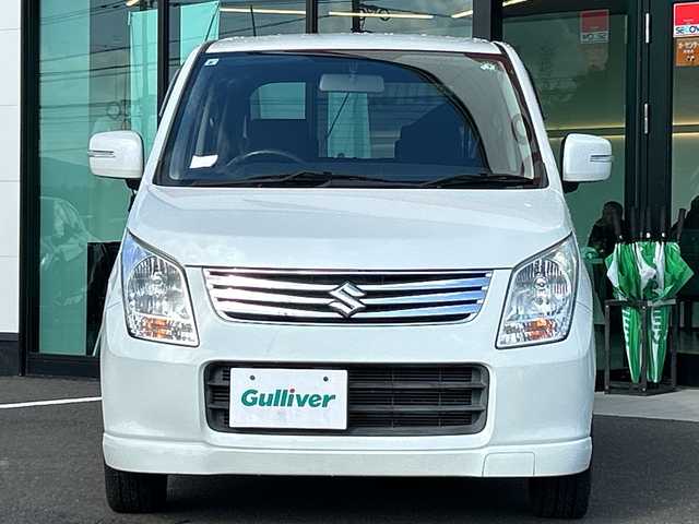 スズキ ワゴンＲ LTD 鹿児島県 2011(平23)年 8.1万km パールホワイト 純正オーディオユニット/　　CD/AUX/バックカメラ/オートライト/純正14インチアルミホイール/衝突安全ボディ/シートアンダーボックス/スマートキー