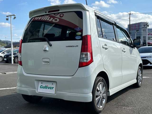 スズキ ワゴンＲ LTD 鹿児島県 2011(平23)年 8.1万km パールホワイト 純正オーディオユニット/　　CD/AUX/バックカメラ/オートライト/純正14インチアルミホイール/衝突安全ボディ/シートアンダーボックス/スマートキー