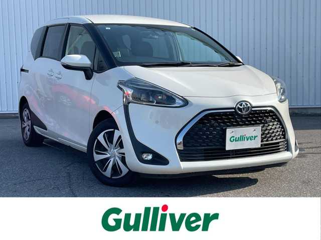 トヨタ シエンタ G クエロ 滋賀県 2019(令1)年 2.4万km ホワイトパールクリスタルシャイン 純正SDナビ/(CD フルセグTV Bluetooth)/バックカメラ/衝突軽減ブレーキ/車線逸脱警報/ドライブレコーダー/ETC/両側パワースライドドア/革巻きステアリング/ステアリングリモコン/プッシュスタート/スマートキー/純正フロアマット/電動格納ミラー/ウインカーミラー