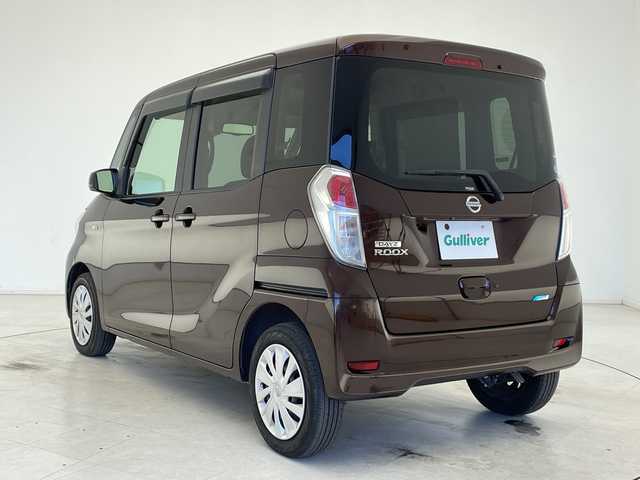 日産 デイズ ルークス X Vセレ +SeftyⅡ 千葉県 2015(平27)年 4.1万km モカブラウンP 衝突被害軽減システム/純正7インチナビ（MC314D-W/　（Bluetooth/CD/DVD）/全方位カメラ/片側パワースライドドア/純正フロアマット/アイドリングストップ/パワーステアリング/後席サーキュレーター/シートバックテーブル/ロールサンシェード/電格ミラー