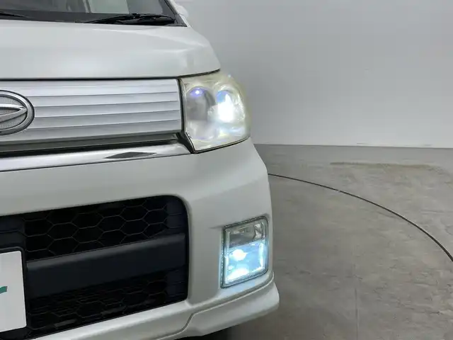 ダイハツ ムーヴ カスタム X 岡山県 2010(平22)年 16万km パールホワイトⅢ 社外オーディオ/型番:DEH-P650/HIDヘッドライト/フォグライト/純正フロアマット/純正ドアバイザー/純正14インチアルミホイール/電動格納ミラー/シートリフター/ウインカーミラー/スマートキー×1