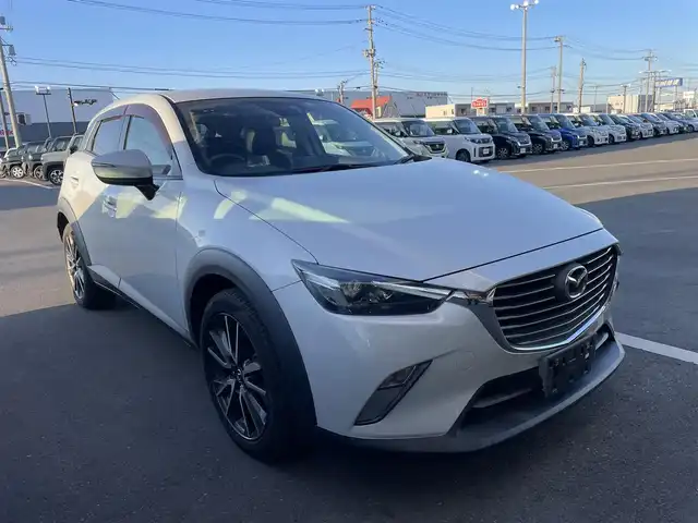 マツダ ＣＸ－３ XD ツーリング 宮城県 2015(平27)年 8.4万km セラミックM 【AA落札車両落札不可】/スマートシティブレーキサポート/クルーズコントロール/ブラインドスポットモニタリング/純正ナビ/・フルセグTV/・BT.CD/DVD.USB/バックカメラ/ヘッドアップディスプレイ/パドルシフト/ETC/純正AW/ステアリングスイッチ