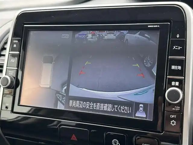 日産 セレナ ハイウェイスターVセレクションⅡ 群馬県 2019(平31)年 6.6万km ブリリアントホワイトパール プロパイロット/エマージェンシーブレーキ/車線逸脱防止支援/標識表示/クリアランスソナー/インテリジェントパーキングアシスト/純正9型SDナビゲーション【MM518D-L】/BT CD DVD Blu-ray SD フルセグTV/アラウンドビューモニター/純正フリップダウンモニター/ETC/前方ドライブレコーダー/両側パワースライドドア/革巻きステアリング/ステアリングリモコン/電子パーキング/AUTO HOLD機能/純正フロアマット/純正16インチアルミホイール/LEDヘッドライト/オートハイビーム