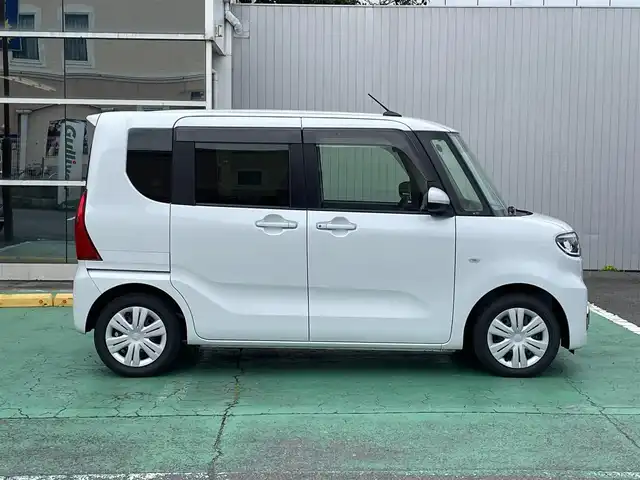 ダイハツ タント X 埼玉県 2022(令4)年 3.5万km シャイニングホワイトパール ワンオーナー/新車時保証書/取扱説明書/記録簿（R6/7/4）/ダイハツスマートアシスト/　・衝突警報機能/　・衝突回避支援ブレーキ機能/　・ブレーキ制御付誤発進抑制機能/　・車線逸脱警報機能/　・先行車発進お知らせ機能/　・アイドリングストップ/　・前後コーナーセンサー/　・バックカメラ/純正メモリーナビ（NMZN-W72D)/　（フルセグTV/BT/CD・DVD/USB/ラジオ）/ビルトインETC2.0(DIU-C240)/プッシュスタート/ステアリングスイッチ/オートライト/純正LEDヘッドライト/ヘッドライトレベライザー/前席シートヒーター/オートリトラクティブミラー/リアサンシェード/純正フロアマット/純正サイドバイザー/タイヤサイズ　155/65/R14