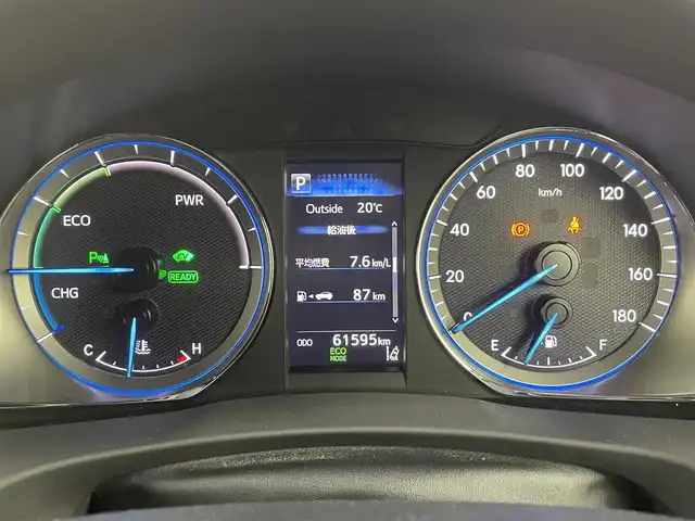 トヨタ ハリアー ハイブリッド プレミアム 大阪府 2019(平31)年 6.2万km ブラック トヨタセーフティセンス/　・プリクラッシュセーフティ　PCS/　・レーントレーシングアシスト　LTA/　・レーダークルーズコントロール　ACC/　・アダプティブドライビングビーム/純正SDナビ/　フルセグ/CD/DVD/SD/USB/Bluetooth/4WD/モデリスタエアロ/バックカメラ/三眼LEDオートライト/フォグランプ/オートマチックハイビーム/ハーフレザーシート/運転席パワーシート/電動リアゲート/純正エンジンスターター/カードキー/ステアリングスイッチ/ビルトインETC2.0