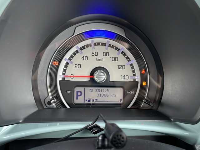 スズキ ハスラー タフワイルド 静岡県 2019(令1)年 3.2万km オフブルーメタリック/ブラック 2トーン パナソニック製純正ナビ/・CD/DVD/・FM/AM/・Bluetooth/・フルセグTV/・SD/・USB/主要装備/・全方位カメラ/・ハーフレザーシート/・運転席＋助手席シートヒーター/・ＨＩＤヘッドライト/・レーンキープアシスト/・デュアルカメラブレーキサポート/・ＥＴＣ/・プッシュスタート/・前後ドライブレコーダー/・アイドリングストップ/・横滑り防止装置/・フォグランプ