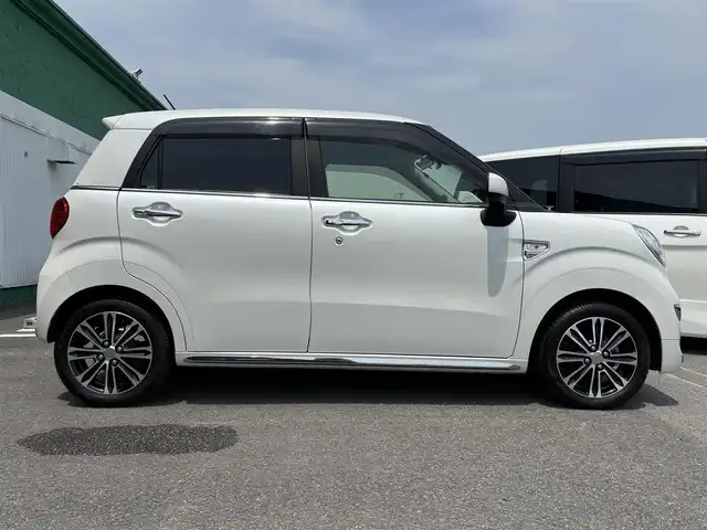 ダイハツ キャスト アクティバ GターボプライムコレSAⅢ 徳島県 2017(平29)年 3.3万km パールホワイトⅢ 7型SDナビ　NMZK-W62/(AM/FM/BT/CD/フルセグ)/ETC/ドライブレコーダー　DRV-MR740/バックカメラ/シートヒーター/ワイパーデザイアー/MOPウォームパック/ステアリングスイッチ/ハーフレザーシート/LEDヘッドライト/純正ドアバイザー/取扱説明書/新車時保証書