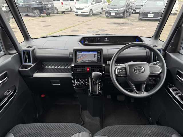 ダイハツ タント カスタム X スタイルセレクション 道南・函館 2021(令3)年 3.3万km シャイニングホワイトパール /寒冷地仕様//両側パワースライドドア//純正SDナビ（NMZK-W710)/ (フルセグTV/DVD/CD/SD/BT/FM/AM)//バックカメラ//ハーフレザーシート//前席シートヒーター//スマートアシスト//横滑り防止//アイドリングストップ//LEDヘッドライト//フォグランプ//純正ドライブレコーダー（前方）