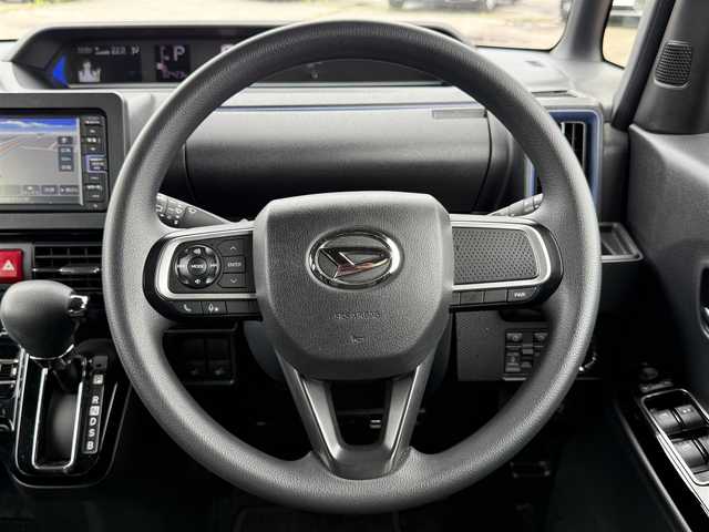 ダイハツ タント カスタム X スタイルセレクション 道南・函館 2021(令3)年 3.3万km シャイニングホワイトパール /寒冷地仕様//両側パワースライドドア//純正SDナビ（NMZK-W710)/ (フルセグTV/DVD/CD/SD/BT/FM/AM)//バックカメラ//ハーフレザーシート//前席シートヒーター//スマートアシスト//横滑り防止//アイドリングストップ//LEDヘッドライト//フォグランプ//純正ドライブレコーダー（前方）
