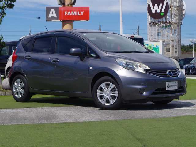 日産 ノート X 千葉県 2012(平24)年 1.7万km ダークメタルグレー 純正SDナビ/ワンセグTV/【CD再生機能】/ETC/インテリジェントキー