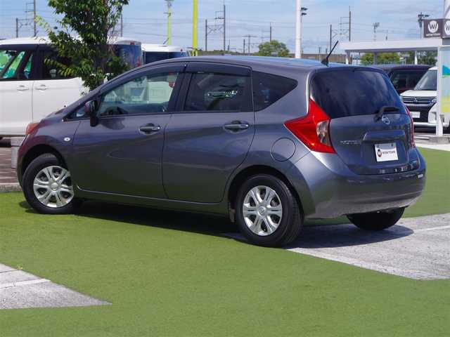 日産 ノート X 千葉県 2012(平24)年 1.7万km ダークメタルグレー 純正SDナビ/ワンセグTV/【CD再生機能】/ETC/インテリジェントキー